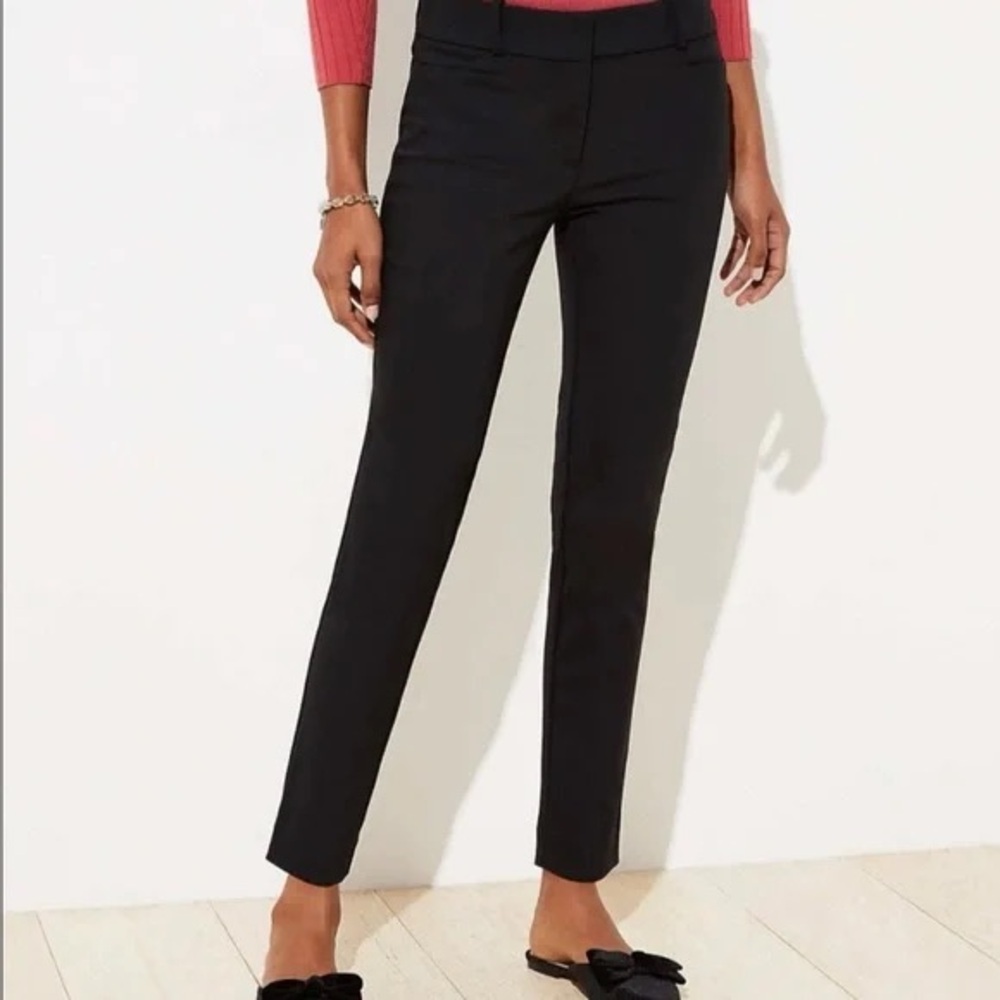 Loft Julie Skinny Pant Black 4P